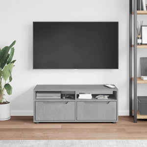 TV-Schrank Betongrau 100x40x38 cm