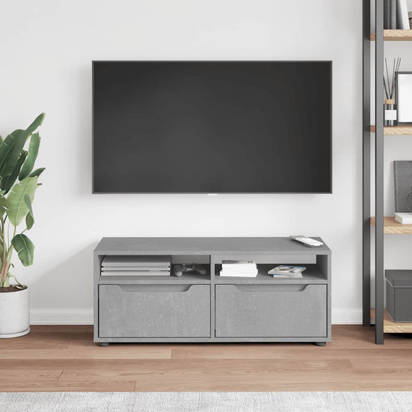 TV-Schrank Betongrau 100x40x38 cm