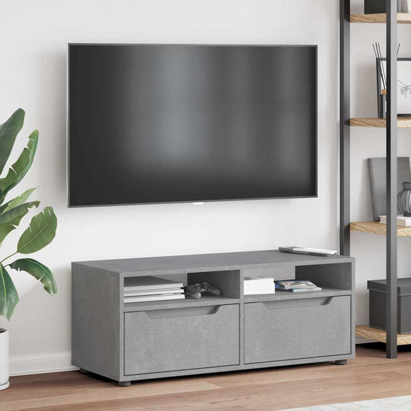 TV-Schrank Betongrau 100x40x38 cm