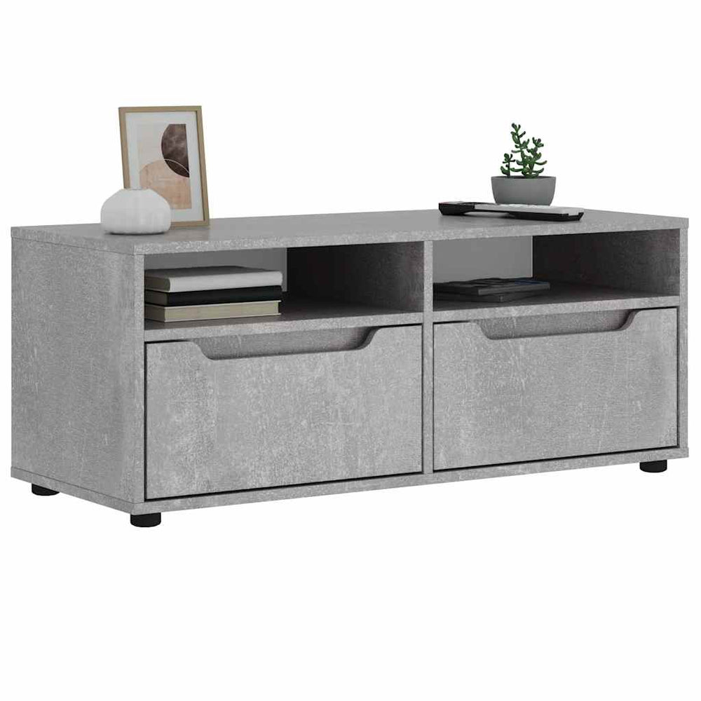 TV-Schrank Betongrau 100x40x38 cm