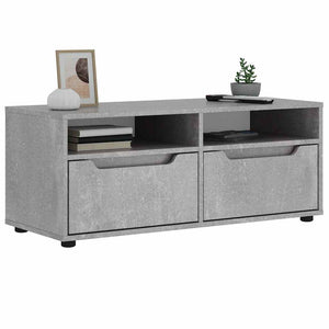 TV-Schrank Betongrau 100x40x38 cm