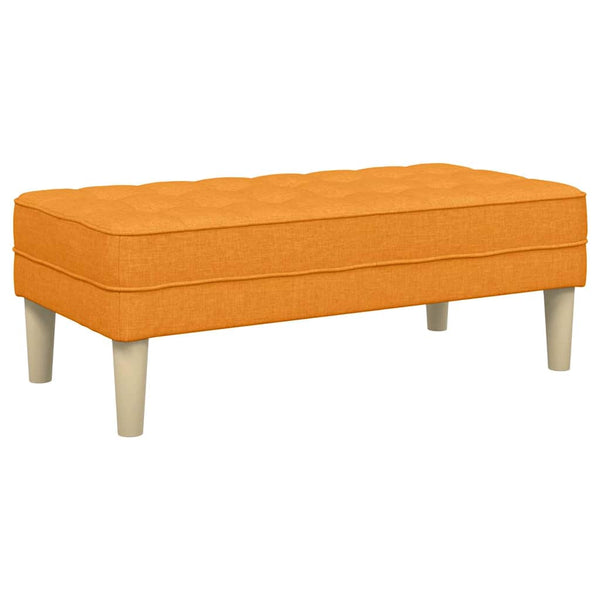 Bank Dunkelgelb mit Kissen 113 cm