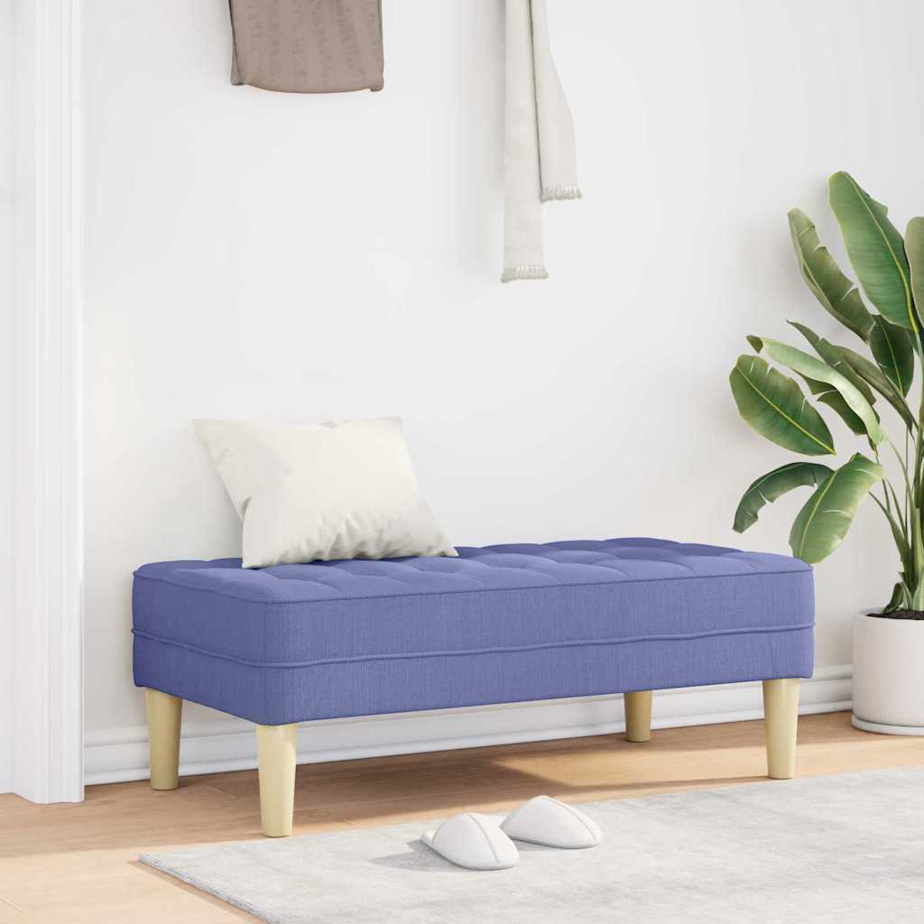Bank Jeans Blau mit Kissen 113 cm