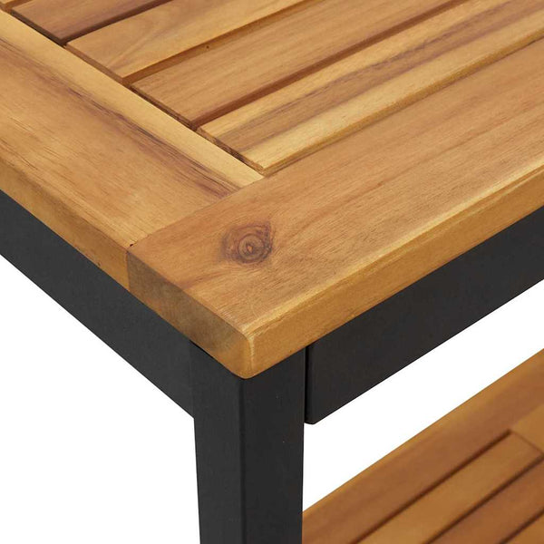 Outdoor Tisch Akazienholz 110x35 cm