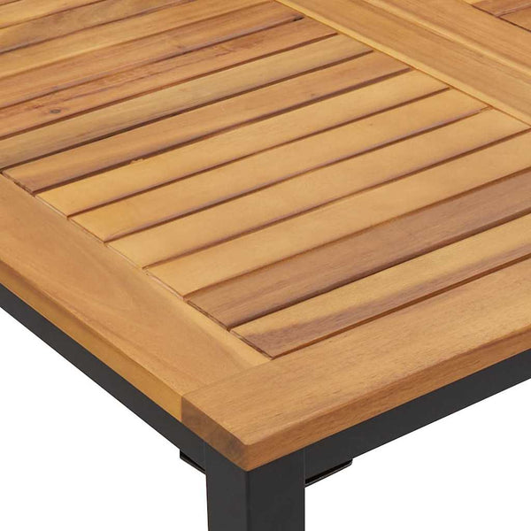 Gartentisch Akazie 180 cm, Outdoor Esstisch