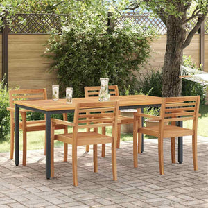Gartentisch Akazie 180 cm, Outdoor Esstisch