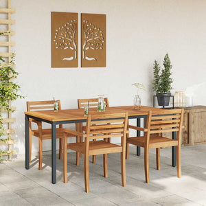 Gartentisch Akazie 180 cm, Outdoor Esstisch