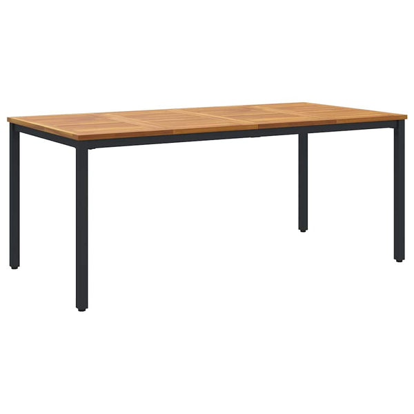 Gartentisch Akazie 180 cm, Outdoor Esstisch