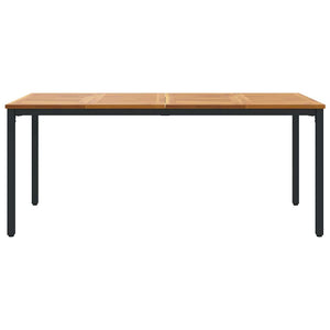 Gartentisch Akazie 180 cm, Outdoor Esstisch