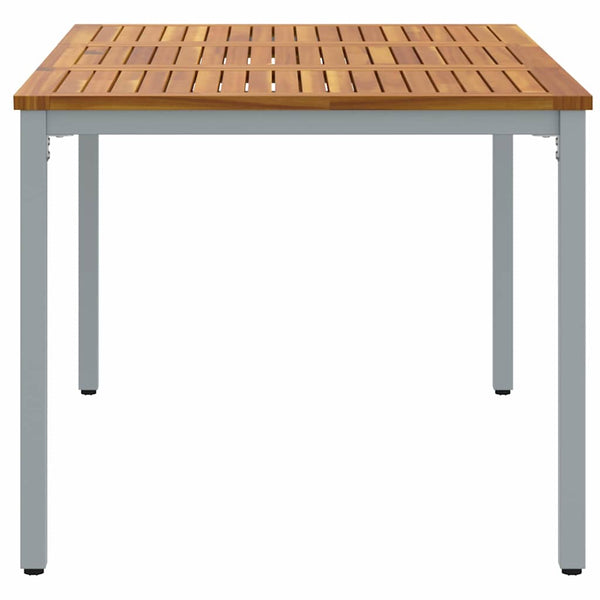Gartentisch 150 cm Akazie & Stahl