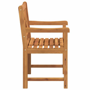 vidaXL Banc d'extérieur 2 pcs Nature 56 x 55,5 x 90 cm Bois d'acacia massif