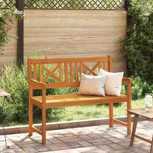 Akazienholz Gartenbank Natur 110 cm