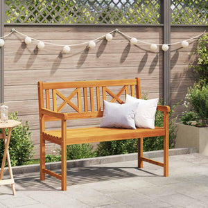 Akazienholz Gartenbank Natur 110 cm