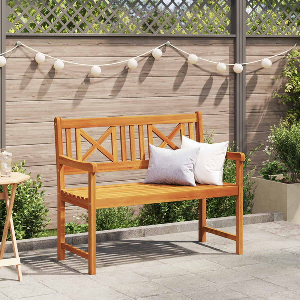 Akazienholz Gartenbank Natur 110 cm