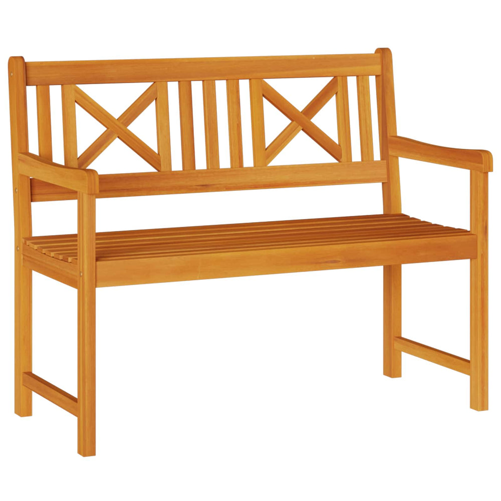 Akazienholz Gartenbank Natur 110 cm