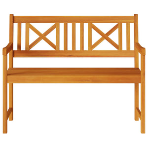 Akazienholz Gartenbank Natur 110 cm