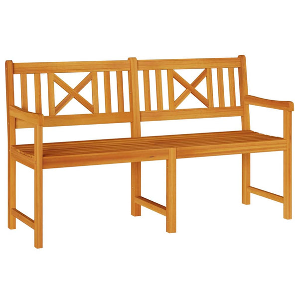 Akazienholz Gartenbank Natur 150cm