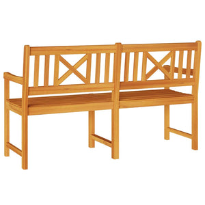 Akazienholz Gartenbank Natur 150cm