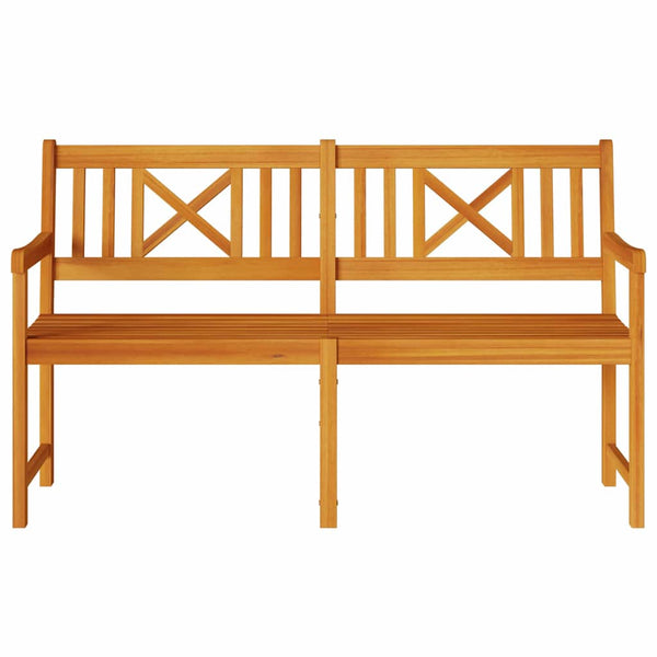 Akazienholz Gartenbank Natur 150cm