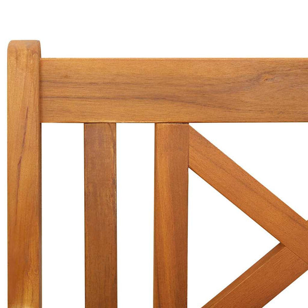 vidaXL Banc de jardin Naturel 180 x 56 x 90 cm Bois d'acacia massif