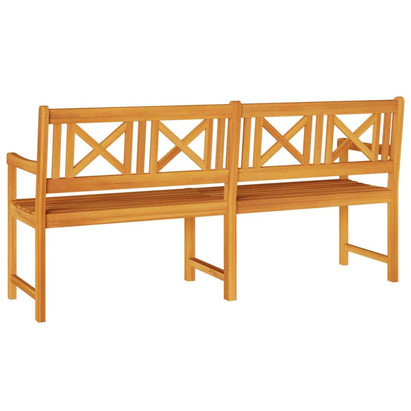 vidaXL Banc de jardin Naturel 180 x 56 x 90 cm Bois d'acacia massif
