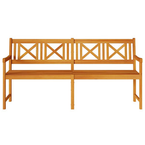 vidaXL Banc de jardin Naturel 180 x 56 x 90 cm Bois d'acacia massif