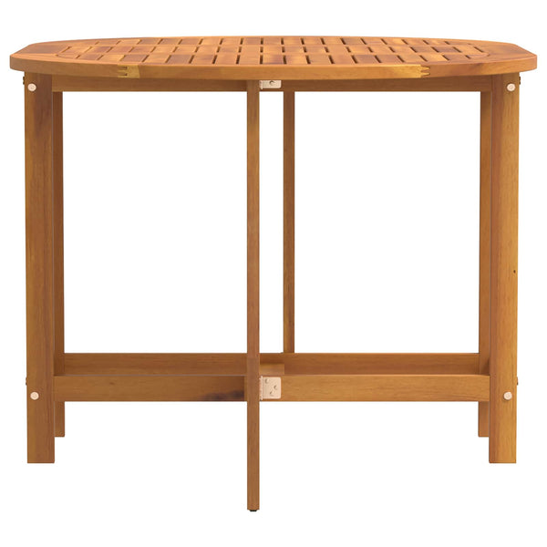 Gartentisch Akazie Braun 110x60 cm