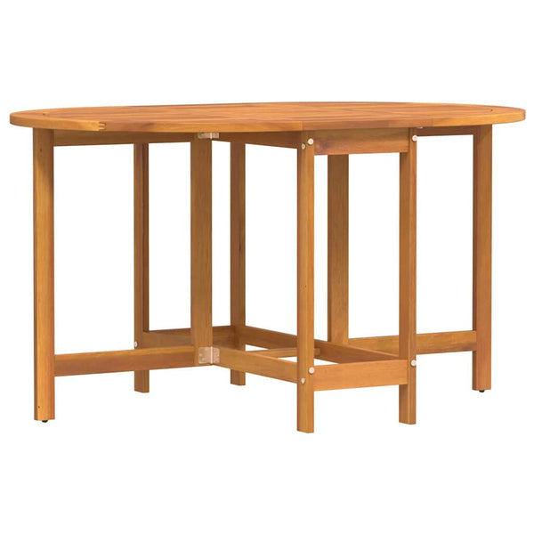 Gartentisch 5-teilig Akazie Massivholz Braun