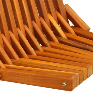 vidaXL Chaises 2 pcs Marron 69 x 56 x 84 cm Bois massif d'acacia