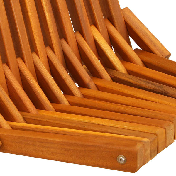 vidaXL Chaises 2 pcs Marron 69 x 56 x 84 cm Bois massif d'acacia