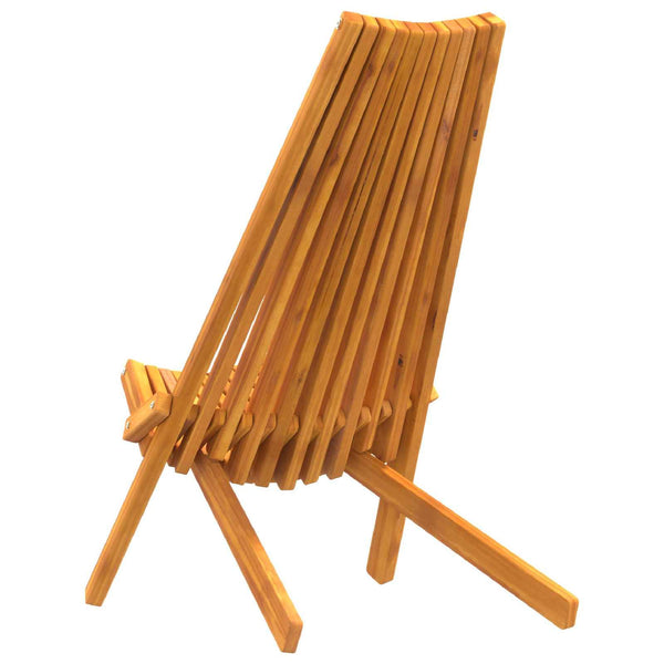 vidaXL Chaises 2 pcs Marron 69 x 56 x 84 cm Bois massif d'acacia