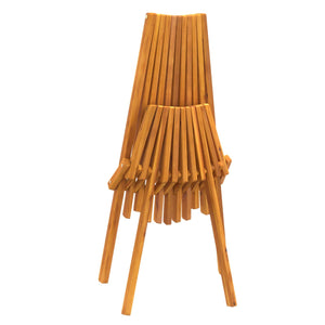 vidaXL Chaises 2 pcs Marron 69 x 56 x 84 cm Bois massif d'acacia