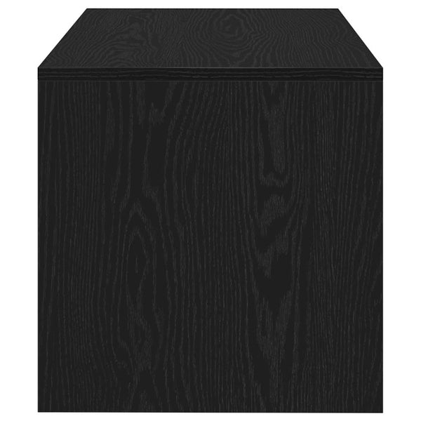 TV-Schrank Schwarz Eichen-Optik 60 cm