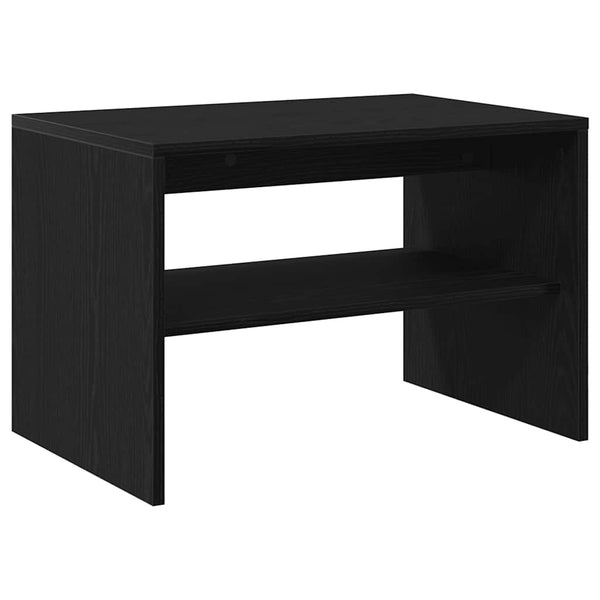 TV-Schrank Schwarz Eichen-Optik 60 cm