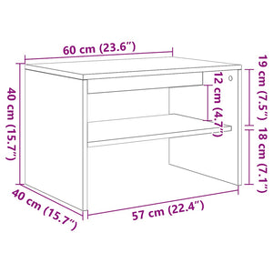 TV-Schrank Artisan Eiche 60x40x40 cm