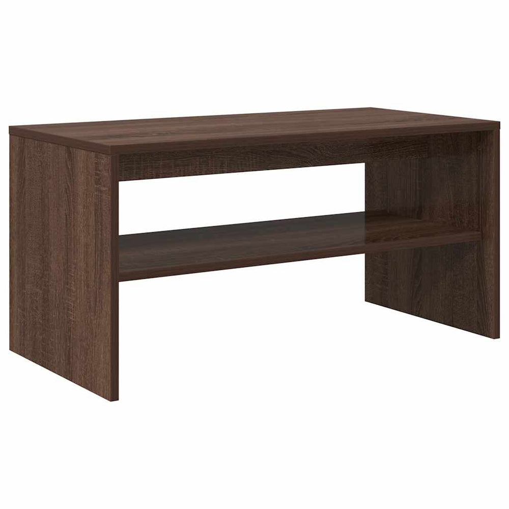 vidaXL TV Cabinet Brown Oak Look 80x40x40 cm Engineered Wood