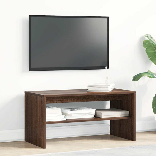 TV-Schrank Braun Eiche Optik 80 cm