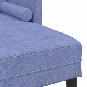 Jeans Blaues Sofa Set mit Kissen, 2-teilig