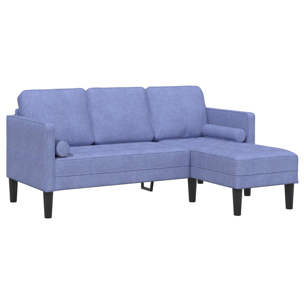 Jeans Blaues Sofa Set mit Kissen, 2-teilig