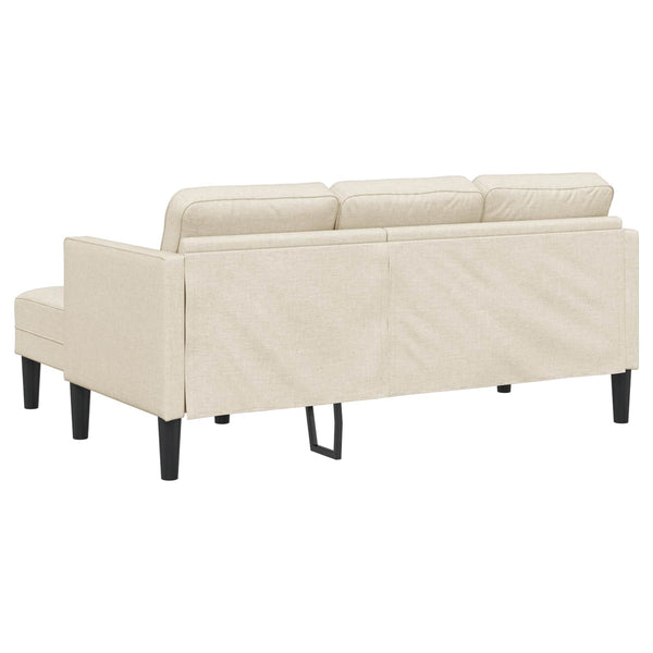Leinen Sofa Set mit Kissen