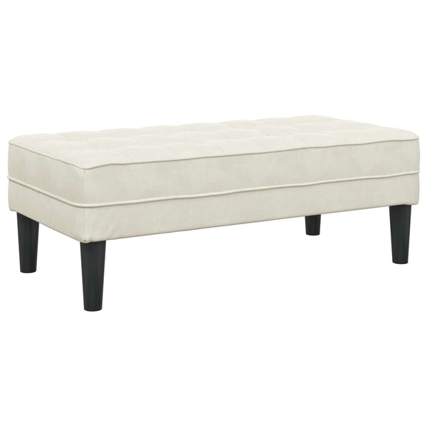 Creme Sofa Set mit Kissen