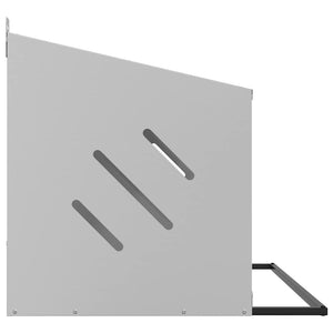 Hühner-Nistkasten, 2 Fächer, Verzinkt