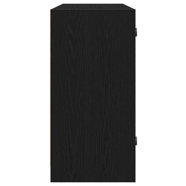 vidaXL Sideboard Black Oak Look 100 x 37 x 75.5 cm