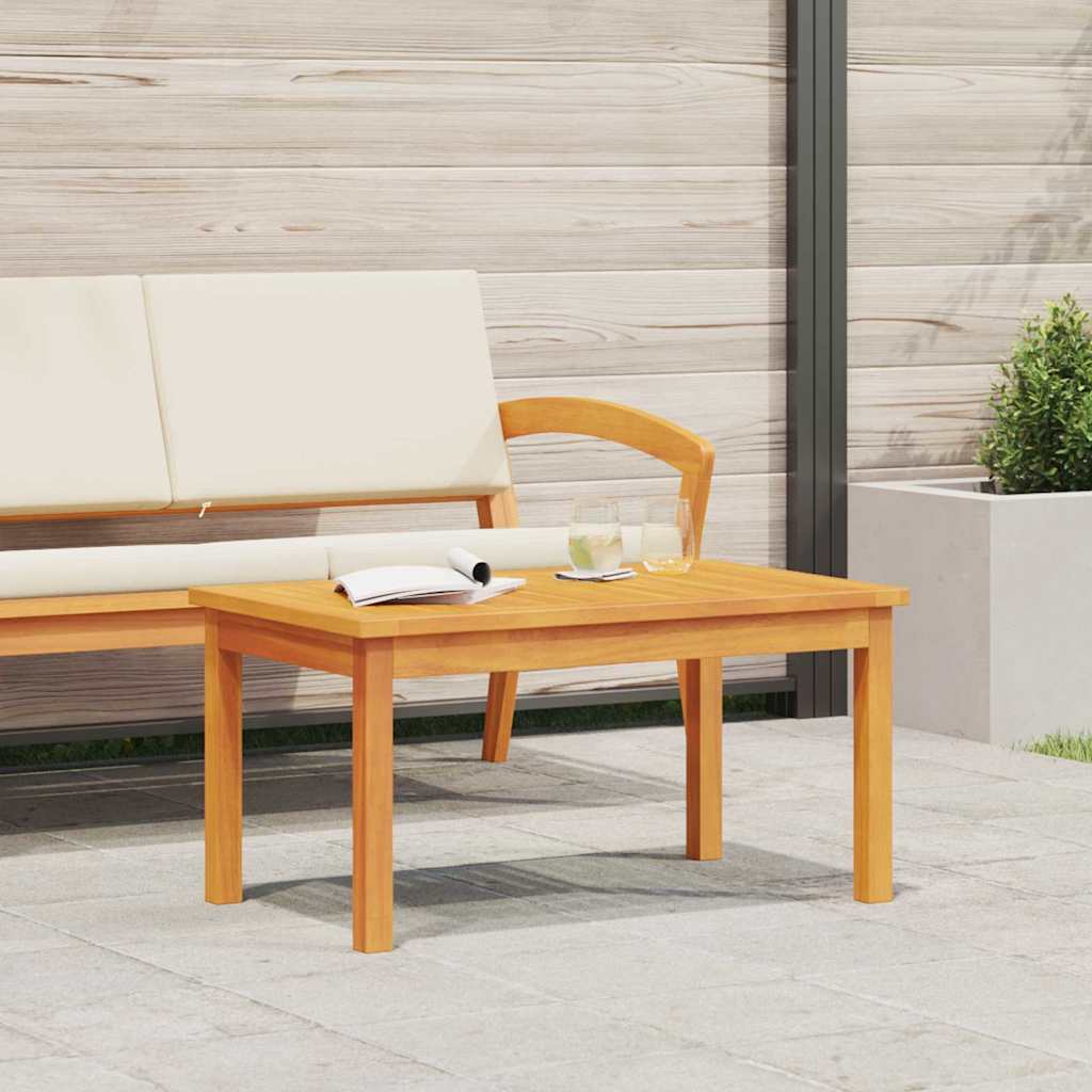Akazien Couchtisch Massivholz Öl-Natur