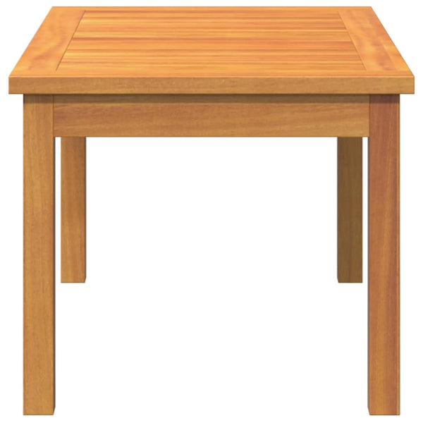Akazien Couchtisch Massivholz Öl-Natur