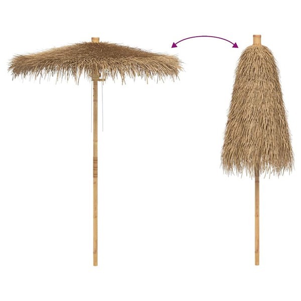 Tiki-Schirm Bananenblatt 180cm