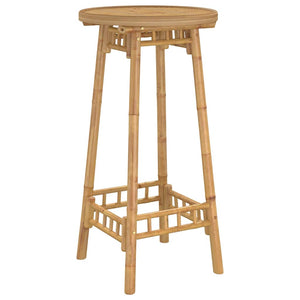 Garten Bartisch Bambus Ø55x100cm