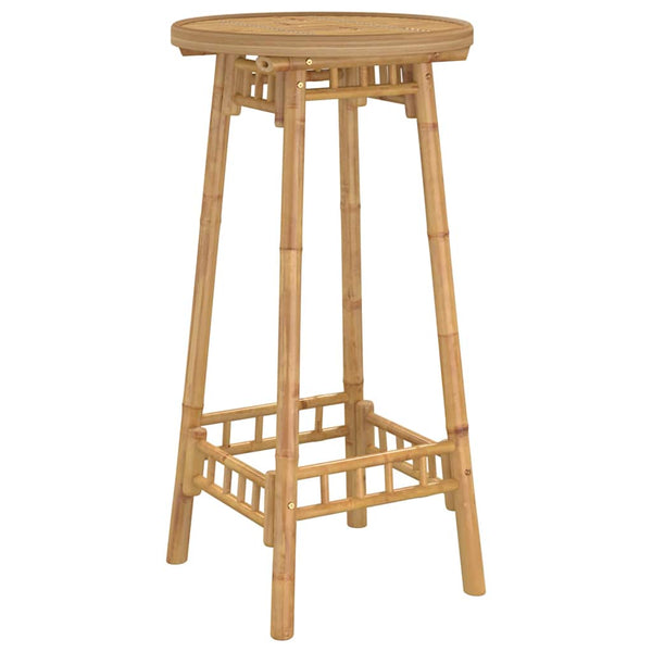 Garten Bartisch Bambus Ø55x100cm
