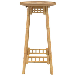 Garten Bartisch Bambus Ø55x100cm
