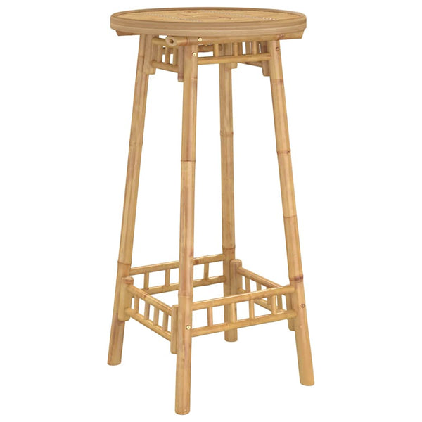 Garten Bartisch Bambus Ø55x100cm